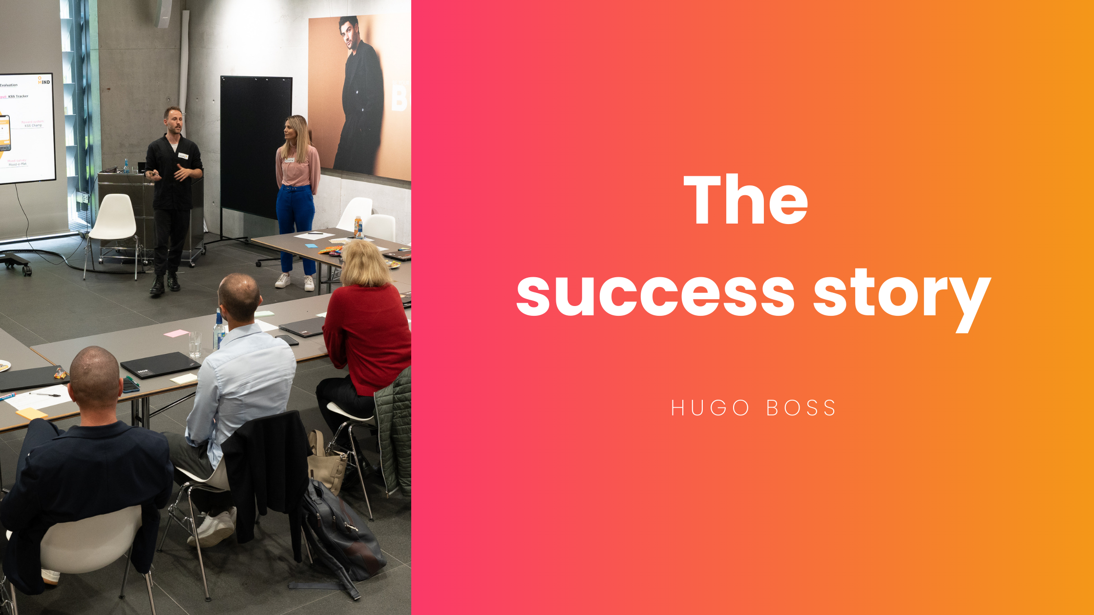 The success story: OMIND and Hugo Boss – collaboration for a more conscious corporate culture